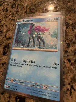 Pokemon TCG Suicune PFL EN 026 Cosmos Knockouts Exclusive Phantasmal Flames - Image 4