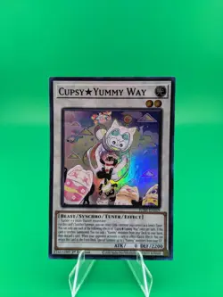 Yu-Gi-Oh! Cupsy Yummy Way JUSH-EN019 Super Rare - Image 1