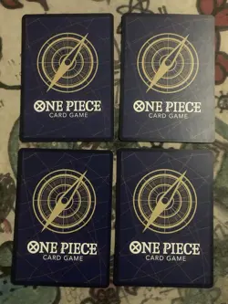 4x ONE PIECE Charlotte Pudding OP06-047 Wings of The Captain Rare Foil Playset - Image 2