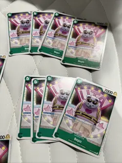 Bepo Playset - OP13-035 x4 - Carrying On His Will - One Piece TCG - English - Image 1