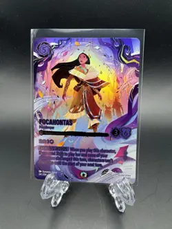 Disney Lorcana - Pocahontas - Peacekeeper (Iconic) 241/204 Winterspell - Image 1