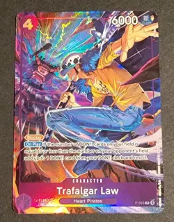 Trafalgar Law (Illustration Box Vol.6) P-093 One Piece Promotion Cards Foil - Image 1
