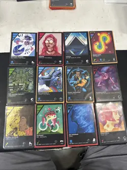 Dropmix LOT of 69 SLEEVED cards + Deck Box - Image 3