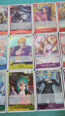 Lot of (15) One Piece Foil Rare Cards - Image 3