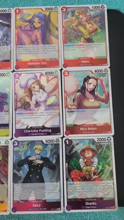 Lot of (15) One Piece Foil Rare Cards - Image 4
