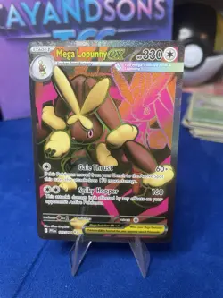 Mega Lopunny EX 115/094 Phantasmal Flames English Pokemon Cards TCG - Image 1
