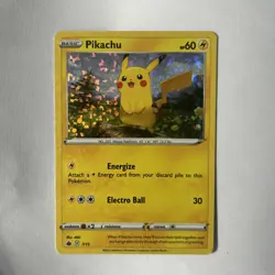 Pokemon TCG - Pikachu 7/15 Holo McDonald's 2022 Promo Pokemon Card - Image 1