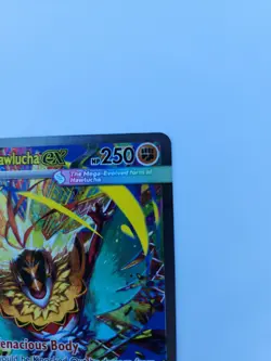 Pokemon Mega Hawlucha EX SIR *IN HAND* Full Art Holo Rare 283/217 ASC TCG Card - Image 2