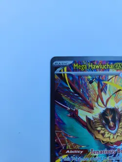 Pokemon Mega Hawlucha EX SIR *IN HAND* Full Art Holo Rare 283/217 ASC TCG Card - Image 3