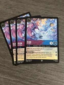 Elsa Ice Maker 69/204 Playset 4 cards - Archazia's Island - Image 1
