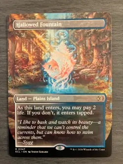 Hallowed Fountain (0347) (Borderless) Lorwyn Eclipsed Regular - Image 1