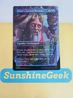 Mimir's Ancient Wisdom - Teferi's Ageless Insight Secret Lair Drop Foil - Image 3