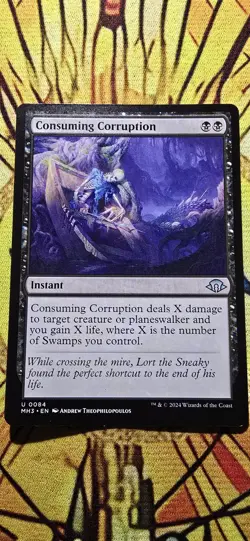 Consuming Corruption Modern Horizons 3 Regular Instant Uncommon MTG NM - Image 1