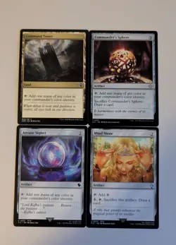 Magic the Gathering Commander Staples - 4 cards for every deck - Image 1