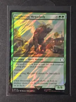 MTG Lumbering Megasloth (Surge Foil) U 0608 Universes Beyond: Fallout - Image 1