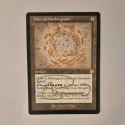 Door to NothingnessThe Brothers' War Retro Artifacts Signed Artist Proof MTG - Image 1