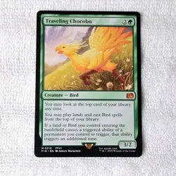 MTG Final Fantasy Traveling Chocobo Mythic Regular #210 - Image 1