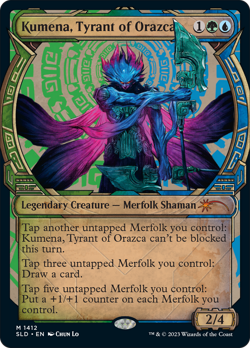 Kumena, Tyrant of Orazca [Secret Lair Drop Series] Near Mint - Image 1