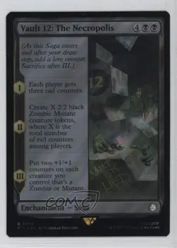 Vault 12: The Necropolis Surge Foil Magic: Universes Beyond: Fallout PIP #0579 - Image 1