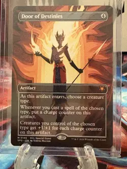 Door of Destinies (Borderless) - [Special Guests] + Bonus SPG - MTG SPG 0146 NM - Image 1