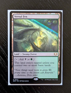VERNAL FEN Rare Commander: Edge of Eternities Near Mint Magic: The Gathering - Image 1