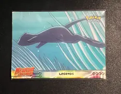 Mewtwo Strikes Back Pokemon Topps Card Mew Legends - Image 1