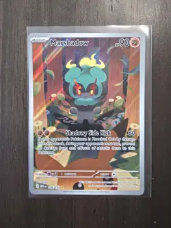 Marshadow 146/132 Pokemon Mega Evolution Illustration Rare Card MINT - Image 1