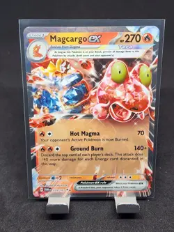 SV06: Twilight Masquerade Magcargo ex #029/167 Pokemon Card 2 - Image 1