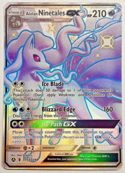 Pokemon Alolan Ninetales GX SV53/SV94 | Hidden Fates: Shiny Vault M/NM - Image 1