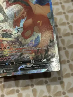 Pokemon TCG Charizard V 154/172 Brilliant Stars Alternate Alt Art LP - Image 4