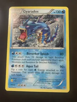 Gyarados - 20/98 - Pokemon Ancient Origins XY Cosmos Holo Rare Card LP - Image 1