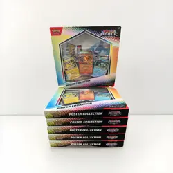 Lot Of 6 Pokemon Scarlet & Violet Prismatic Evolutions Poster Collection SEALED - Image 1