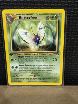 2001 Pokemon Neo Discovery - 1st Edition - Butterfree 19/75 - Ungraded - Image 1