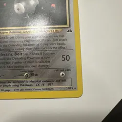 2001 Pokemon Neo Discovery Magnemite 1st Edition #26/75 Non-Holo MINT - Image 3
