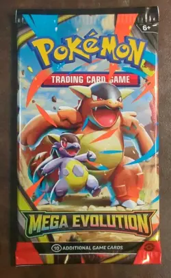 Pokemon TCG: Mega Evolution Booster Pack - Factory Sealed Pack - Image 1