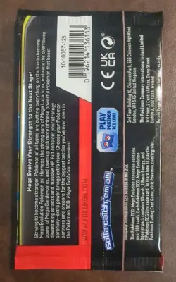 Pokemon TCG: Mega Evolution Booster Pack - Factory Sealed Pack - Image 2