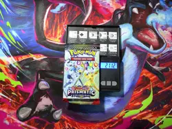 HEAVY! GOD PACKUUU 21.48g Prismatic Evolutions Pokemon TCG Booster (SEALED) - Image 1