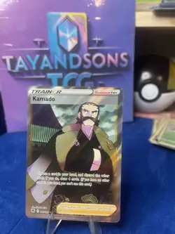 Pokemon TCG Kamado 187/189 Swsh10 Astral Radiance Holo Full Art Ultra Rare - Image 1