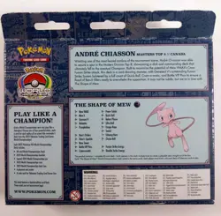 Pokemon TCG - 2022 World Championships Deck: Andre Chiasson (The Shape of Mew) - Image 2