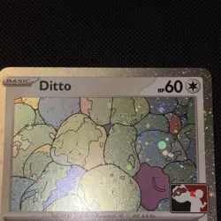Holo Ditto 132/165 Play Pokemon Prize Pack Series 6 Stamp 151 - Scarlet & Violet - Image 5