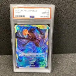 Sanji One Piece Op06-Wings Of The Captain 119 NM PSA 10 - Image 1