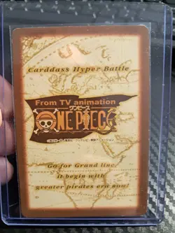 BANDAI One Piece Hyper Battle S84 LUFFY ZORO GOLD STAMPED SCARCE EARLY CARD - Image 2