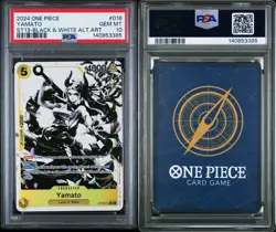 2024 ONE PIECE ST13 THREE BROTHERS #016 YAMATO ALT ART PSA 10 - Image 3