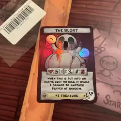 Binding of Isaac Four Souls Cute The Bloat Promo Card RARE! 🔥 - Image 1