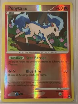 Pokemon TCG Ponyta (Shiny) Reverse Holo Rare Card SH11 Arceus - Image 2