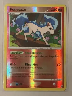 Pokemon TCG Ponyta (Shiny) Reverse Holo Rare Card SH11 Arceus - Image 3