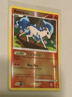 Pokemon TCG Ponyta (Shiny) Reverse Holo Rare Card SH11 Arceus - Image 4