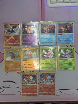 Radiant Lot SHINY - Charizard, Alakazam, Greninja Rare Holo Pokemon Card TCG - Image 2