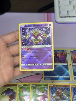Radiant Lot SHINY - Charizard, Alakazam, Greninja Rare Holo Pokemon Card TCG - Image 5