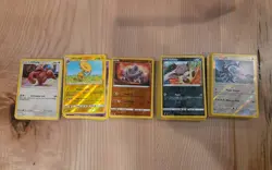 Pokemon 125+ Card Holographic + Reverse Holo Lot Unchecked Estate Lots - Image 1